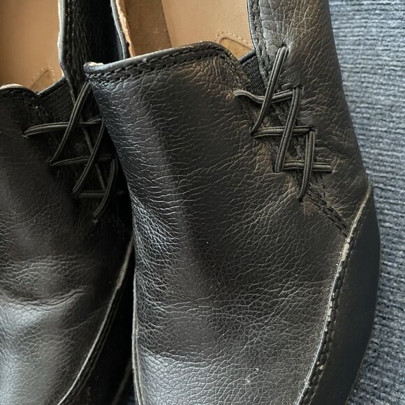 I Love Comfort Shoes Women’s Size 9 Slip On Black Leather Non-Slip Work Office - Picture 13 of 16